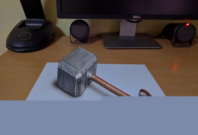 Гиперреалистичные 3D-рисунки, которые совершенно точно запутают вас