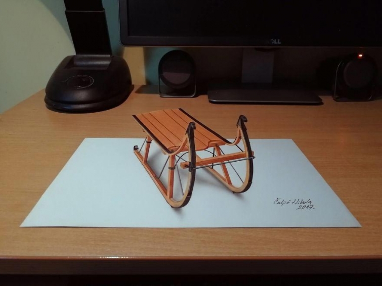 Гиперреалистичные 3D-рисунки, которые совершенно точно запутают вас