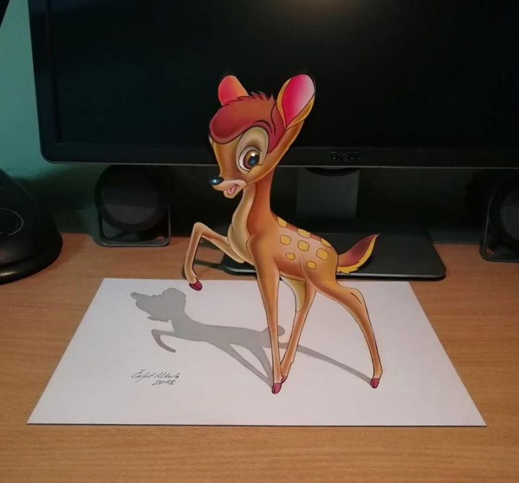 Гиперреалистичные 3D-рисунки, которые совершенно точно запутают вас