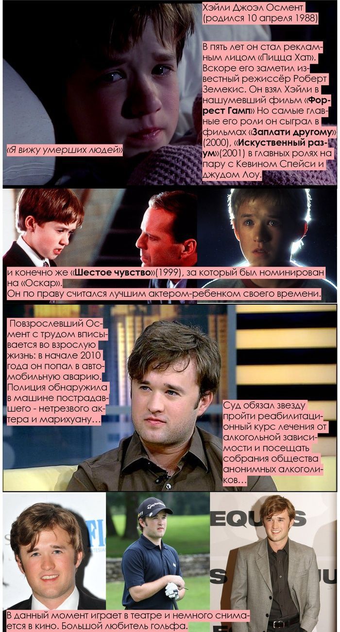 Кем стали детишки из кино