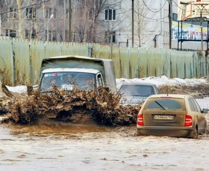 Фото, которые возможно было сделать только в России
