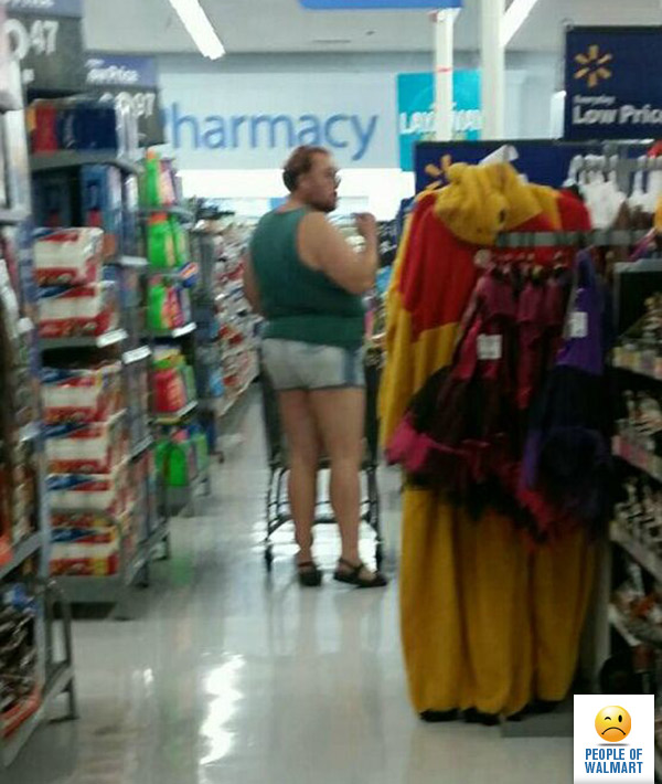 Экстравагантные покупатели Walmart