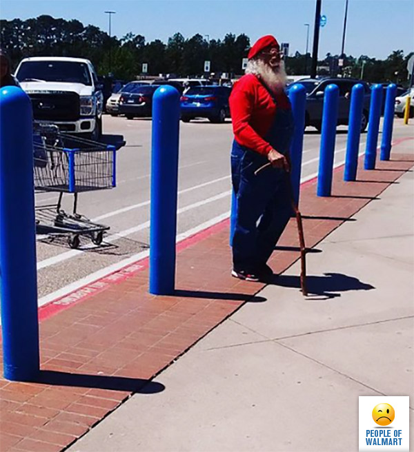 Экстравагантные покупатели Walmart