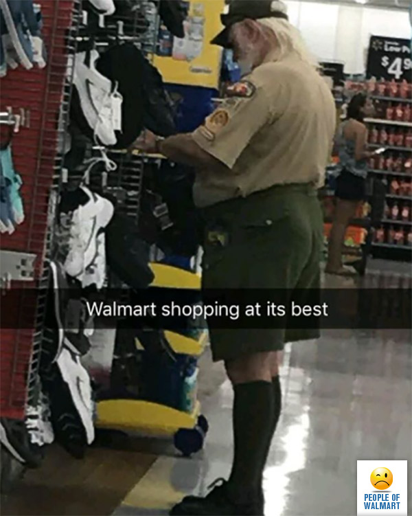 Экстравагантные покупатели Walmart