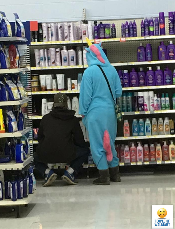 Экстравагантные покупатели Walmart