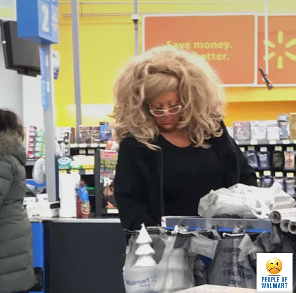 Экстравагантные покупатели Walmart