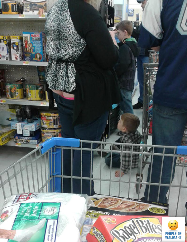 Экстравагантные покупатели Walmart