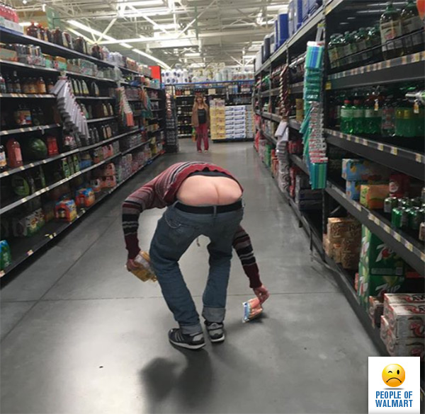 Экстравагантные покупатели Walmart