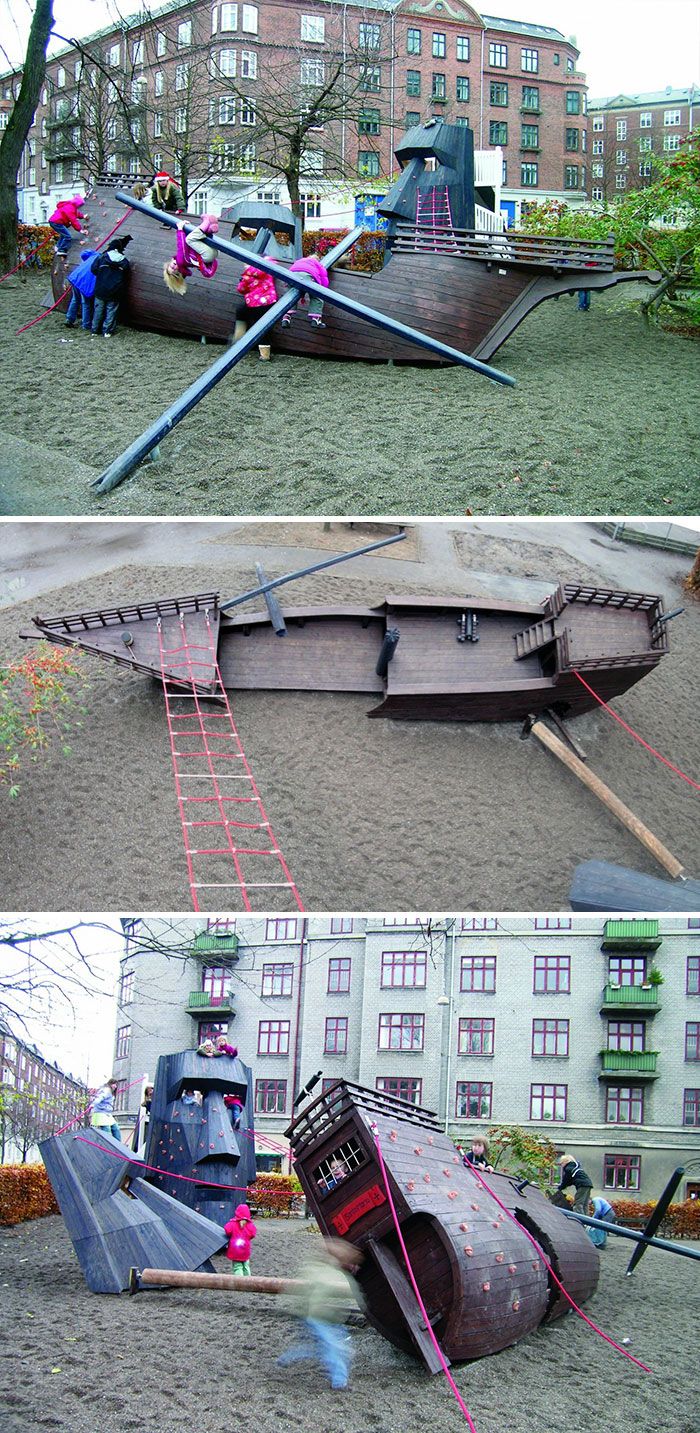 Креативные детские игровые площадки