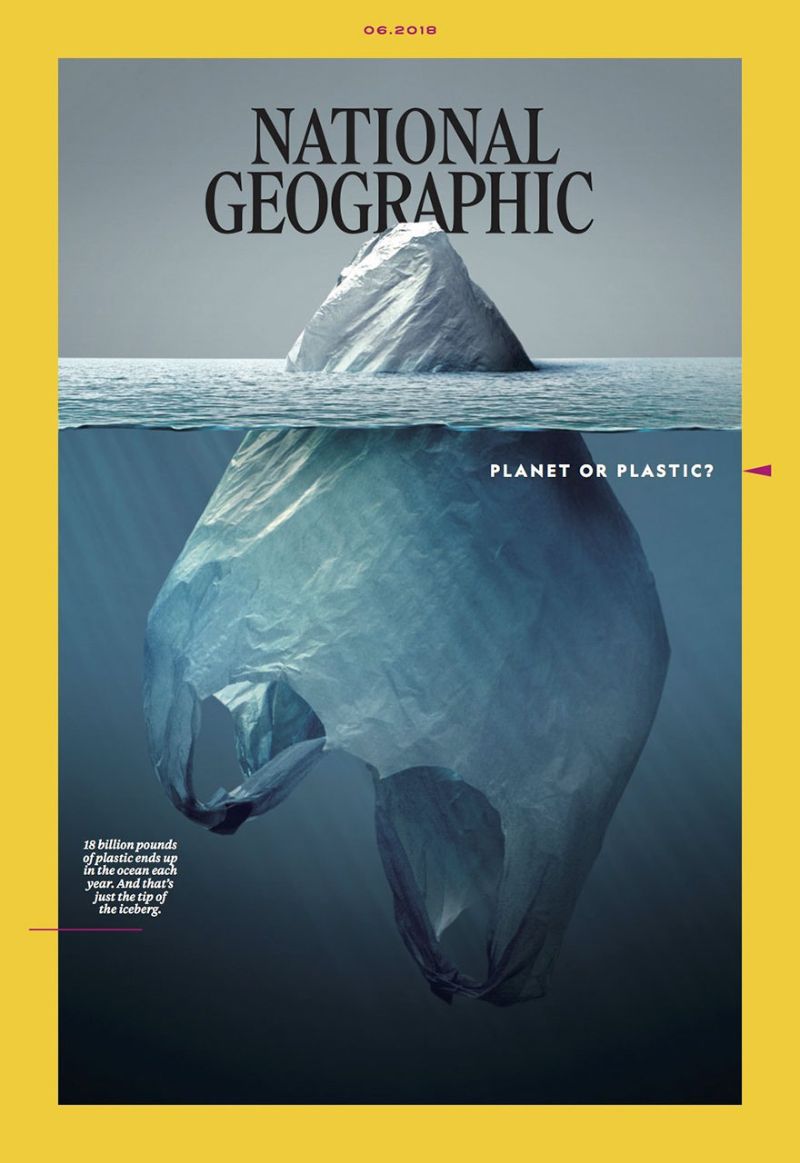 После этих снимков National Geographic буду покупать сок в бутылях и пользоваться авоськой