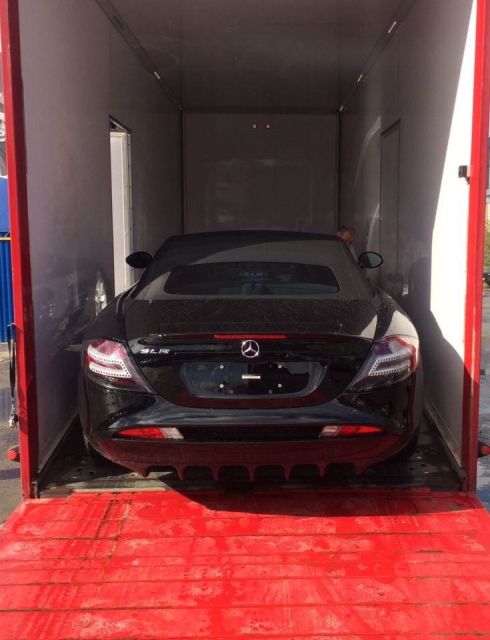 Забытый Mercedes-McLaren SLR нашли на подземном паркинге в Новосибирске