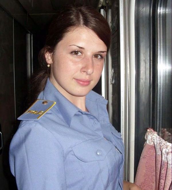 Сотрудницы железной дороги