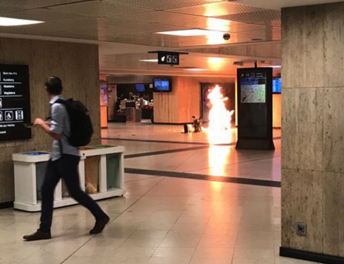 На вокзале Брюсселя застрелили террориста