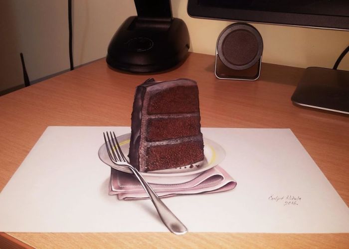 Трехмерные рисунки Николы Кулича