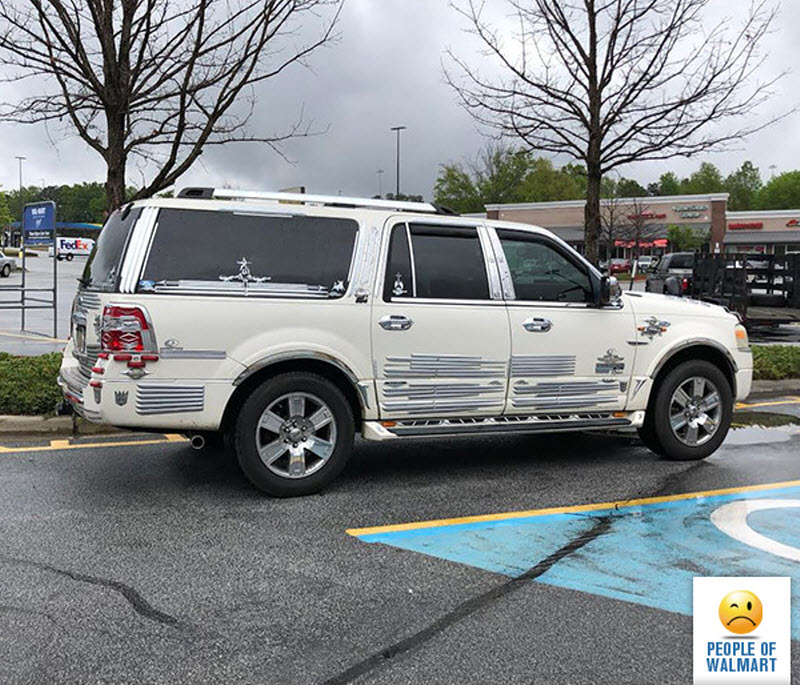 Экстравагантные покупатели Walmart
