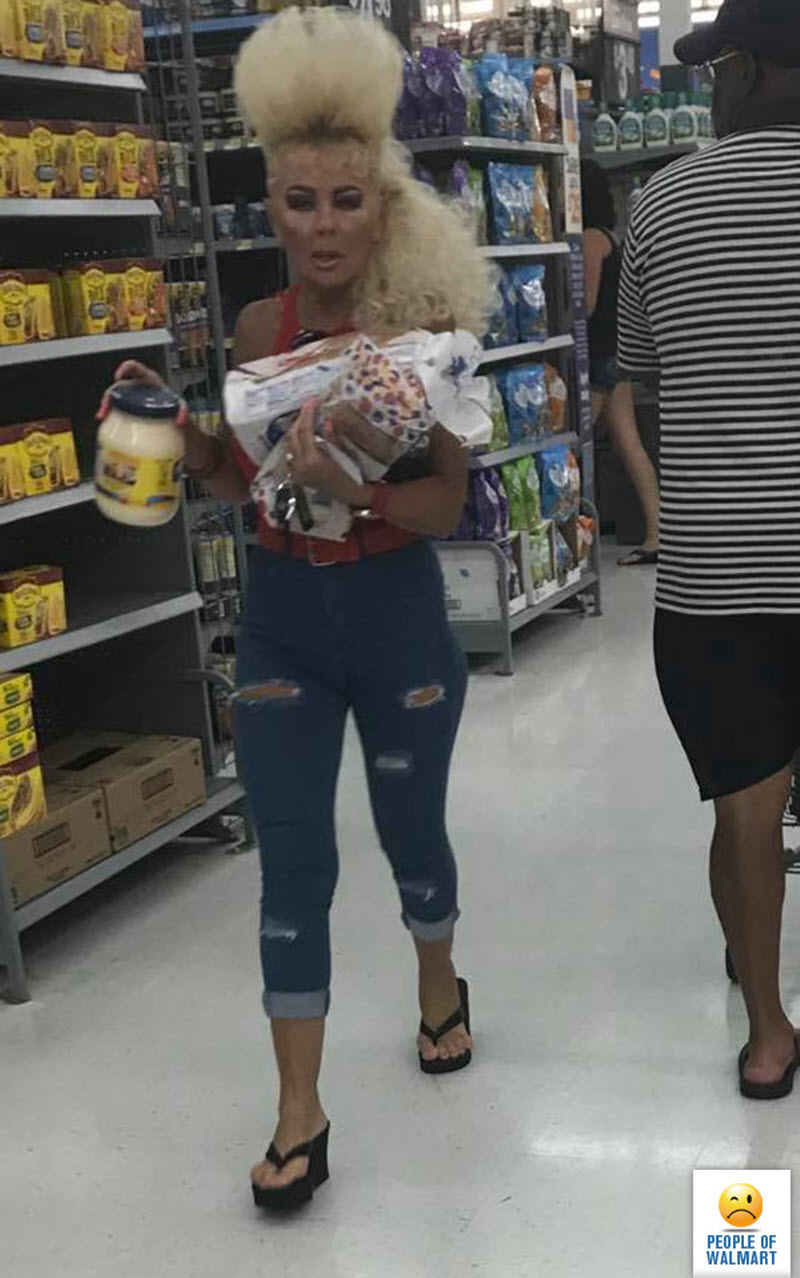 Экстравагантные покупатели Walmart