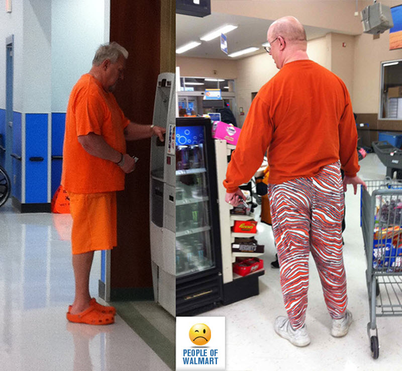 Экстравагантные покупатели Walmart
