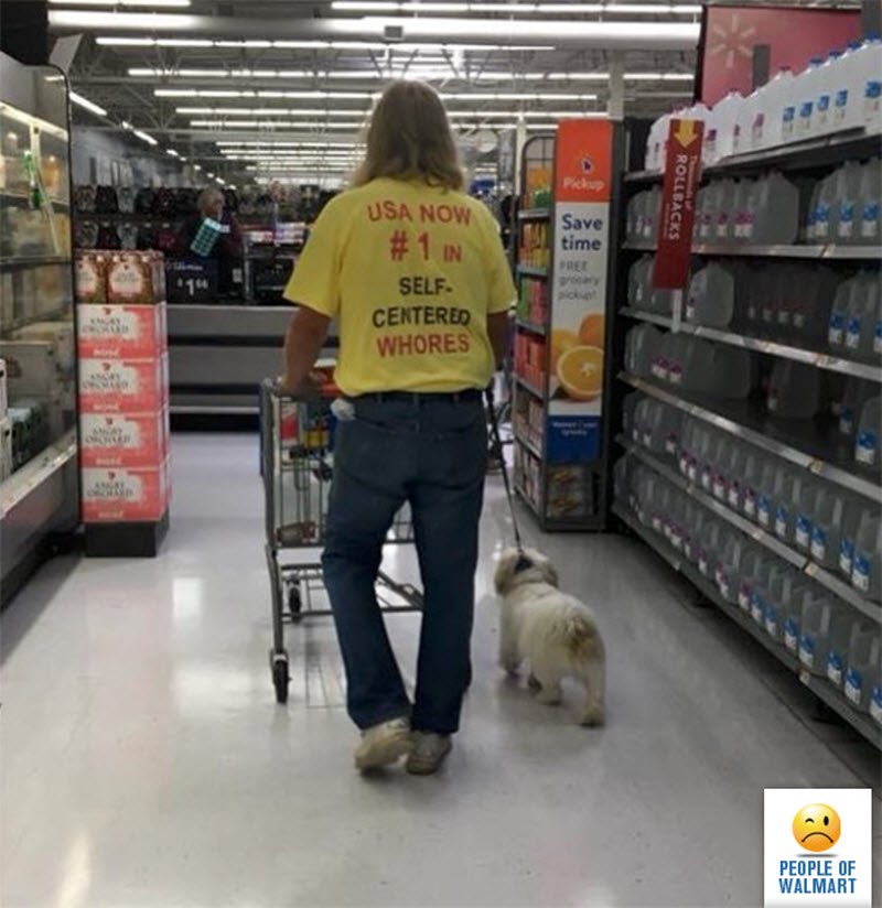 Экстравагантные покупатели Walmart