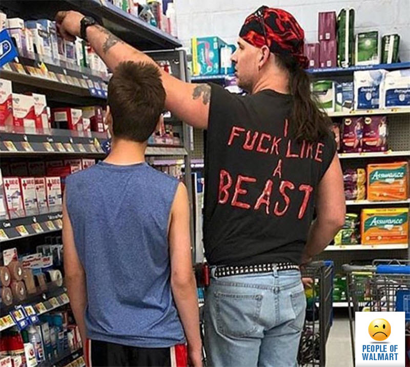 Экстравагантные покупатели Walmart