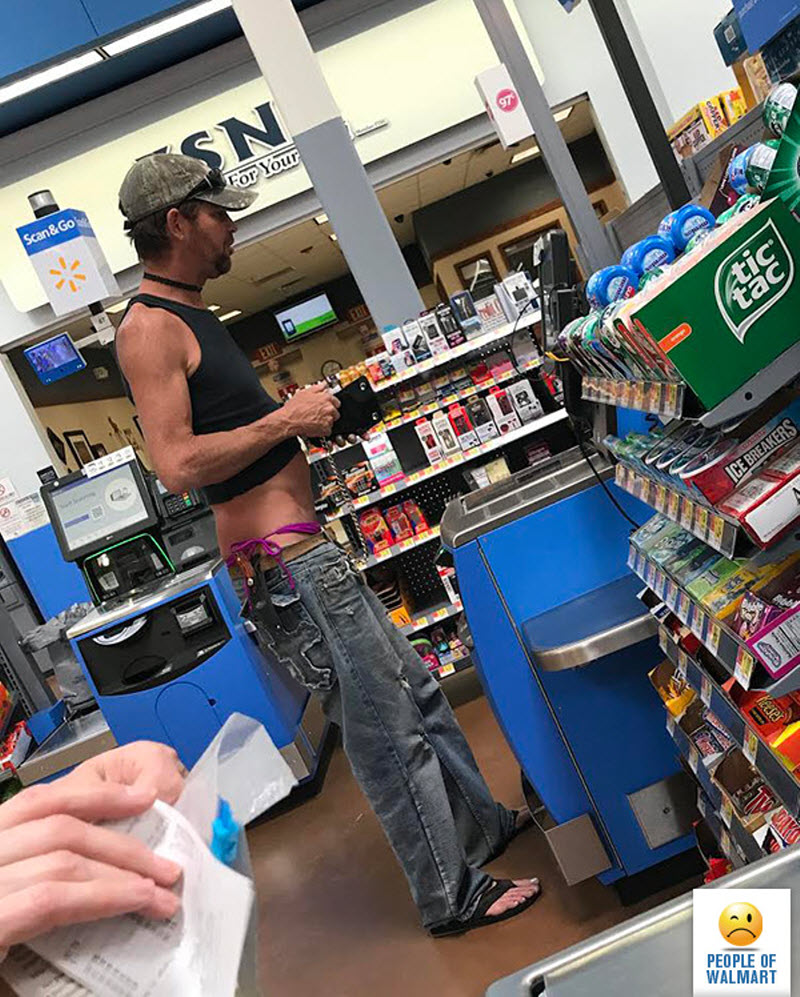 Экстравагантные покупатели Walmart
