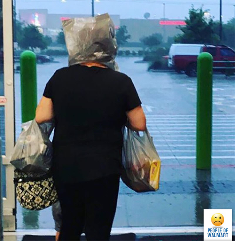 Экстравагантные покупатели Walmart