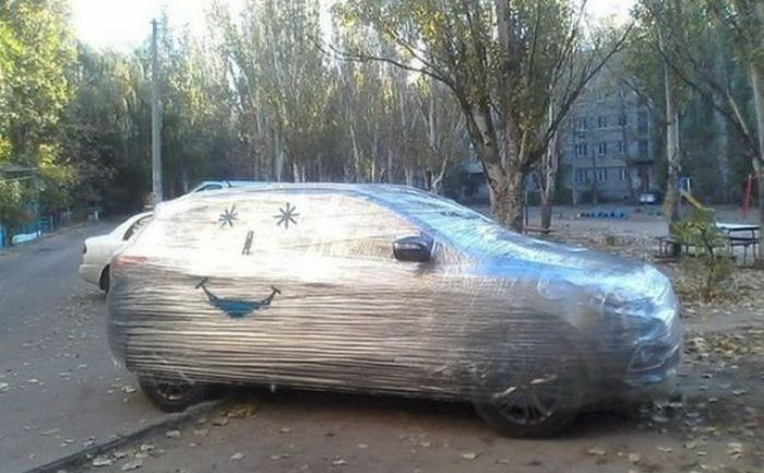 Крутые автоприколы