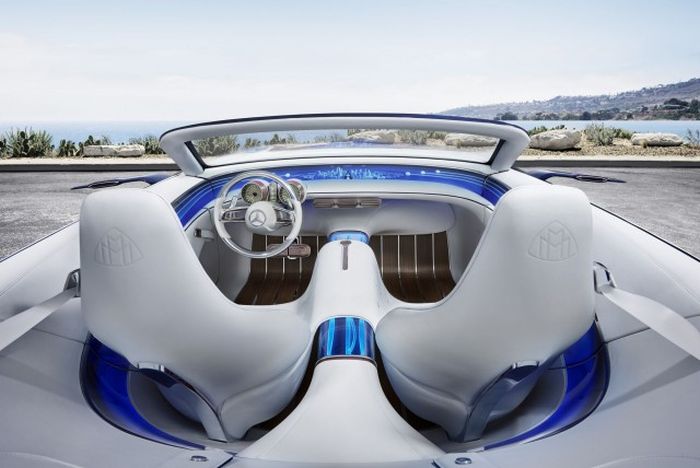 Daimler представил концептуальный кабриолет Vision Mercedes-Maybach 6