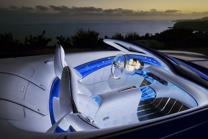 Daimler представил концептуальный кабриолет Vision Mercedes-Maybach 6
