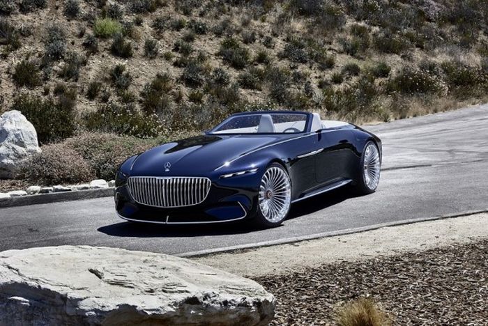 Daimler представил концептуальный кабриолет Vision Mercedes-Maybach 6