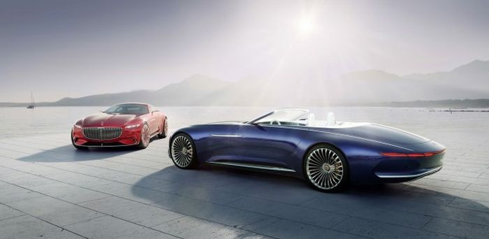 Daimler представил концептуальный кабриолет Vision Mercedes-Maybach 6