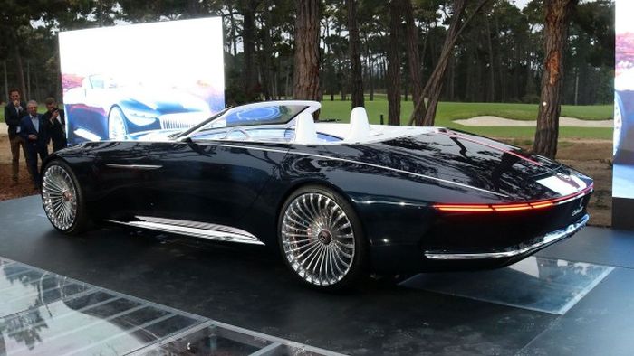 Daimler представил концептуальный кабриолет Vision Mercedes-Maybach 6