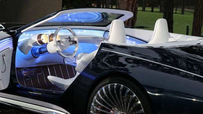 Daimler представил концептуальный кабриолет Vision Mercedes-Maybach 6