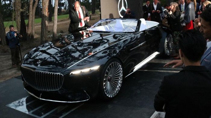Daimler представил концептуальный кабриолет Vision Mercedes-Maybach 6