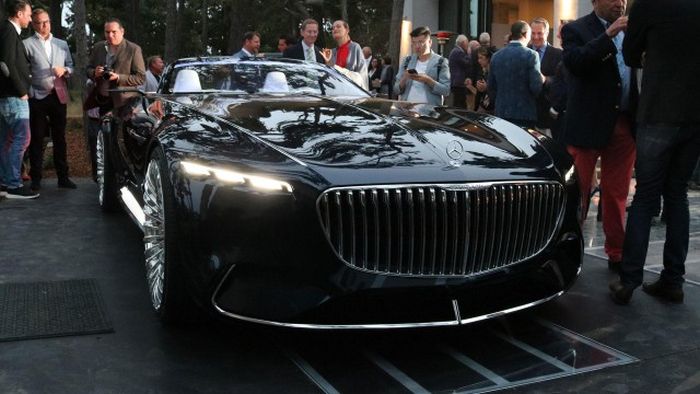 Daimler представил концептуальный кабриолет Vision Mercedes-Maybach 6