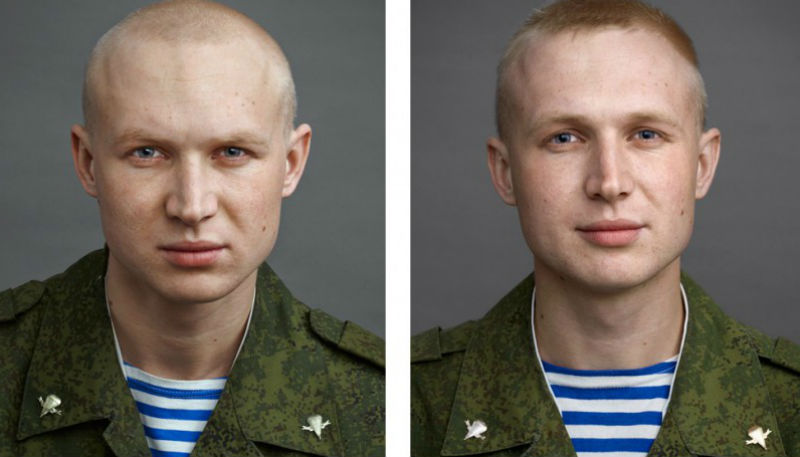 Солдаты до и после армии