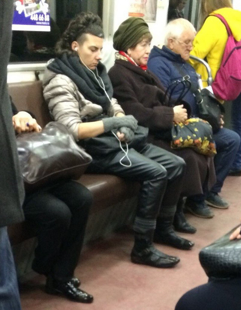 Модники из метрополитена