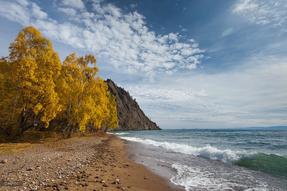Золотая осень на Байкале