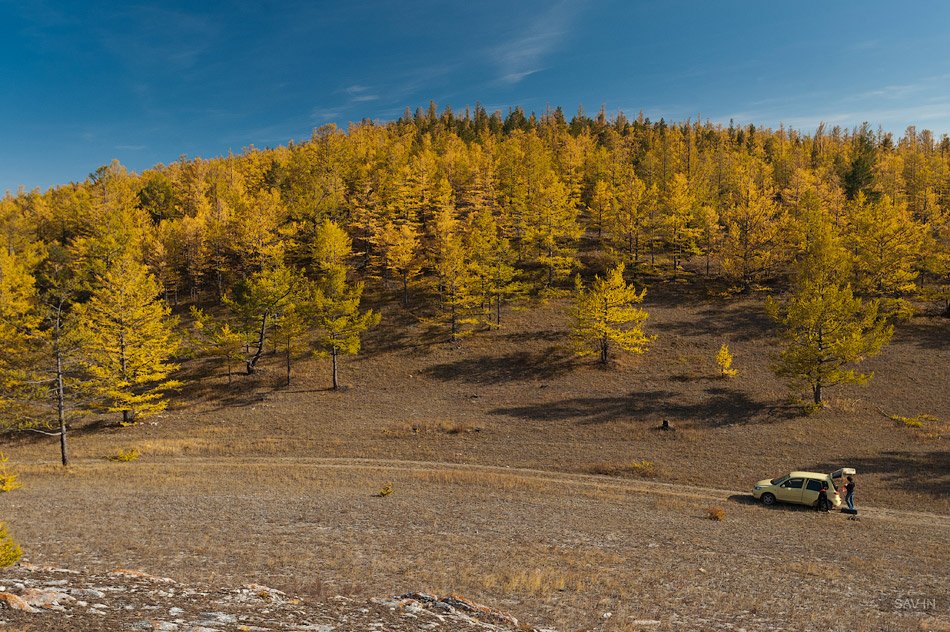 Золотая осень на Байкале