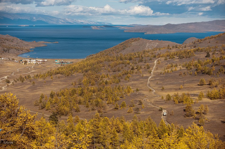 Золотая осень на Байкале
