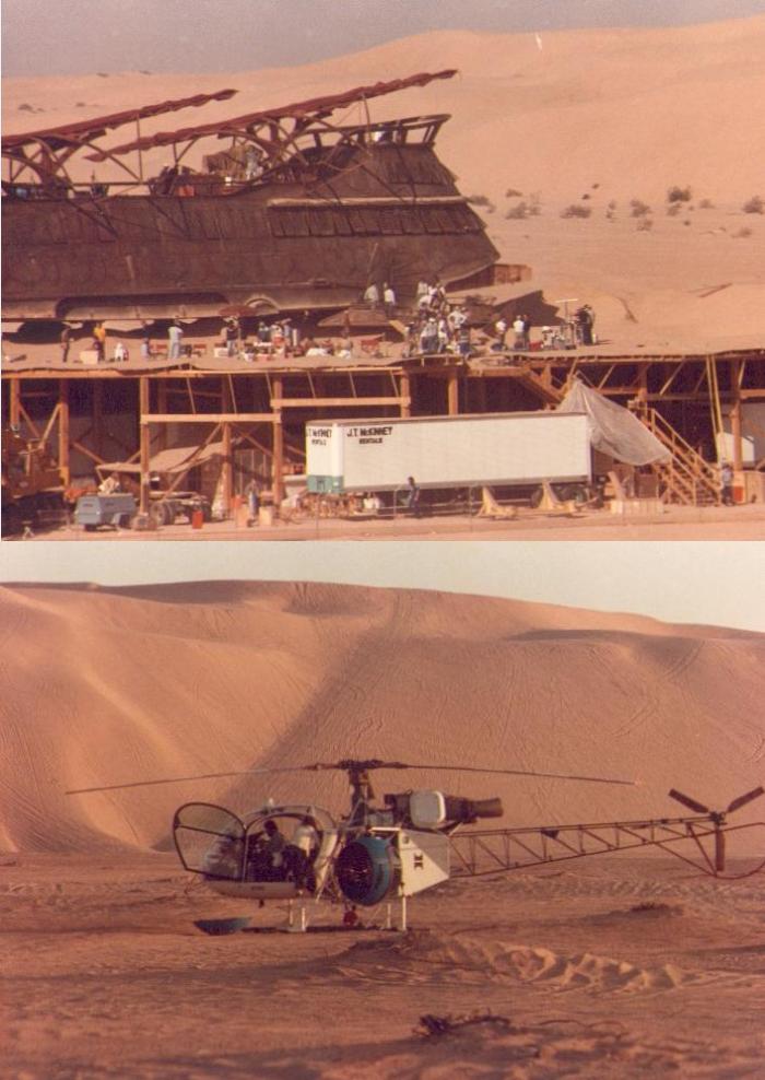Съемки "Звездных войн" в 1982 году (35 фото)