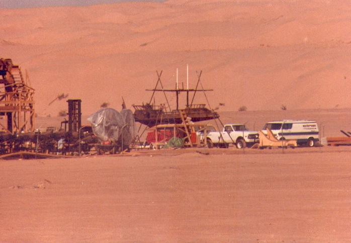 Съемки "Звездных войн" в 1982 году (35 фото)