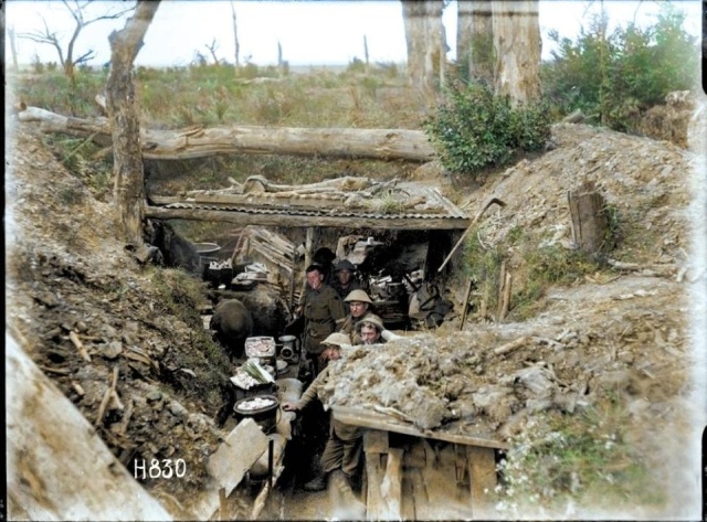 Колоризированные фотографии Первой мировой войны