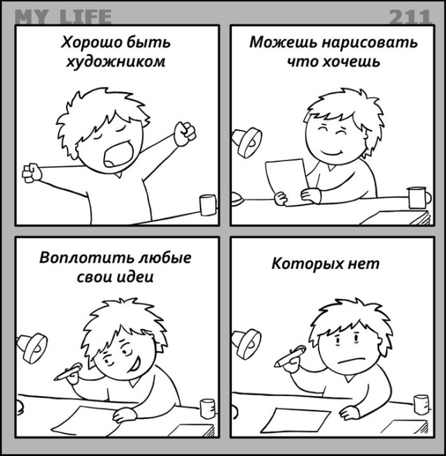 Смешные комиксы