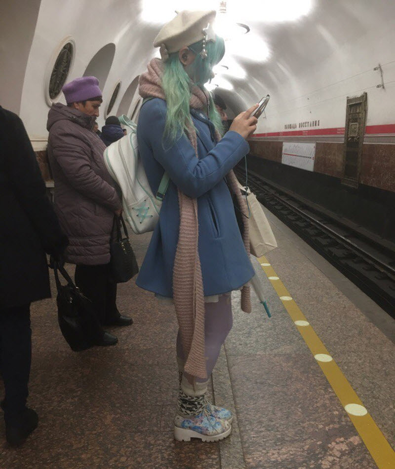 Модники из метрополитена