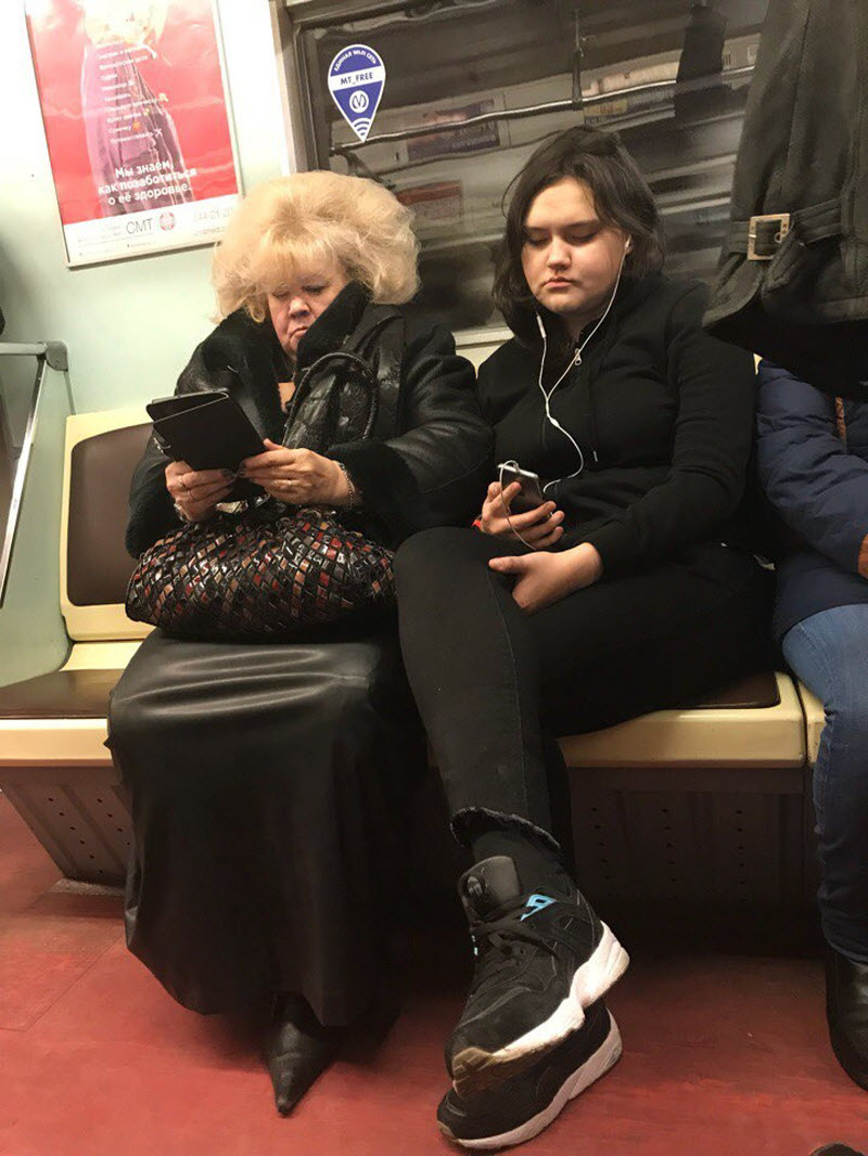 Модники из метрополитена
