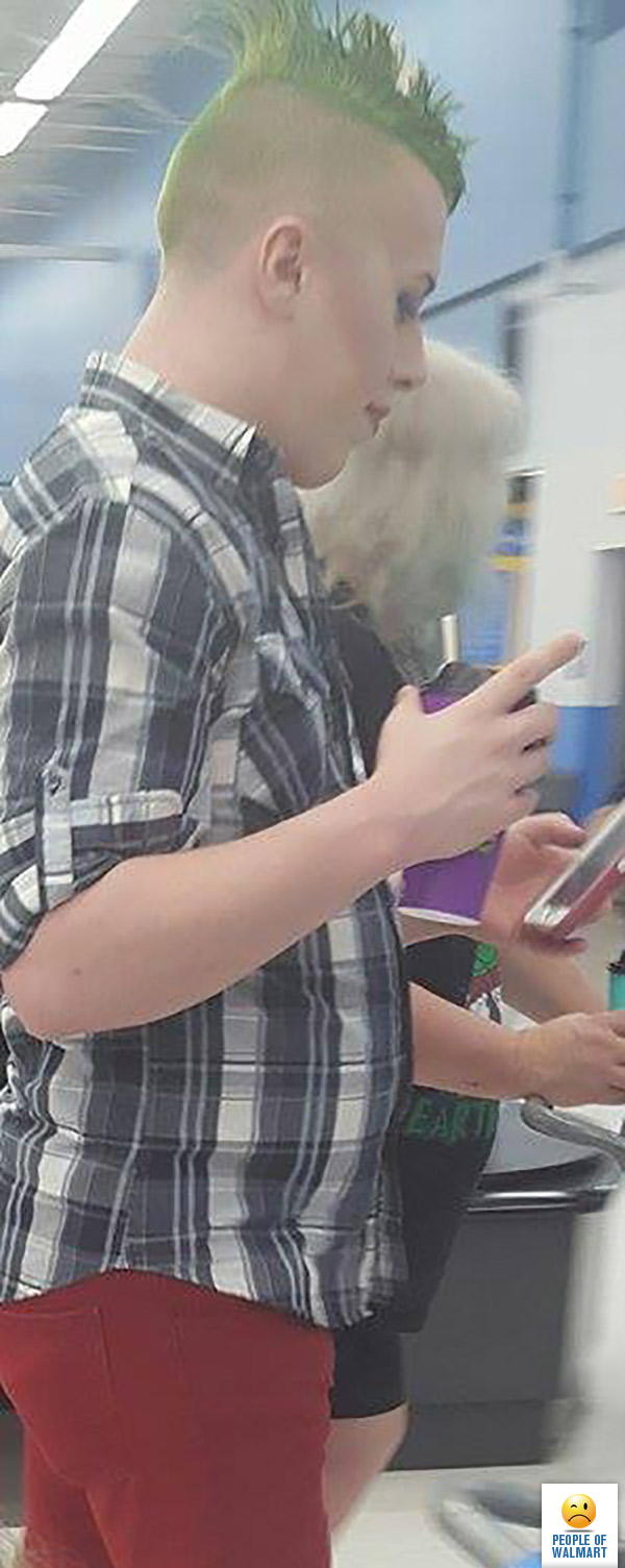 Экстравагантные покупатели Walmart