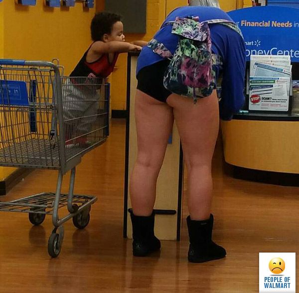 Экстравагантные покупатели Walmart