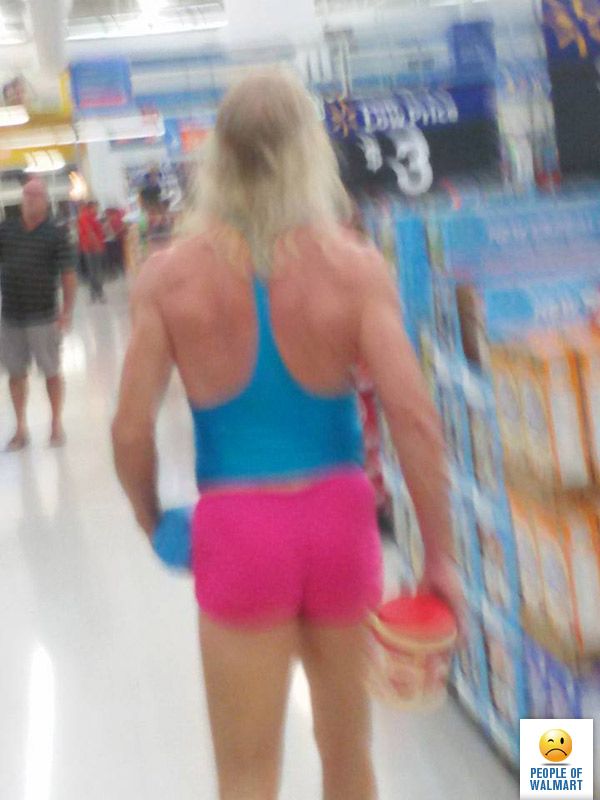 Экстравагантные покупатели Walmart