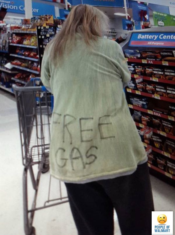 Экстравагантные покупатели Walmart