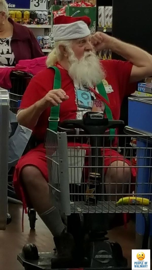 Экстравагантные покупатели Walmart